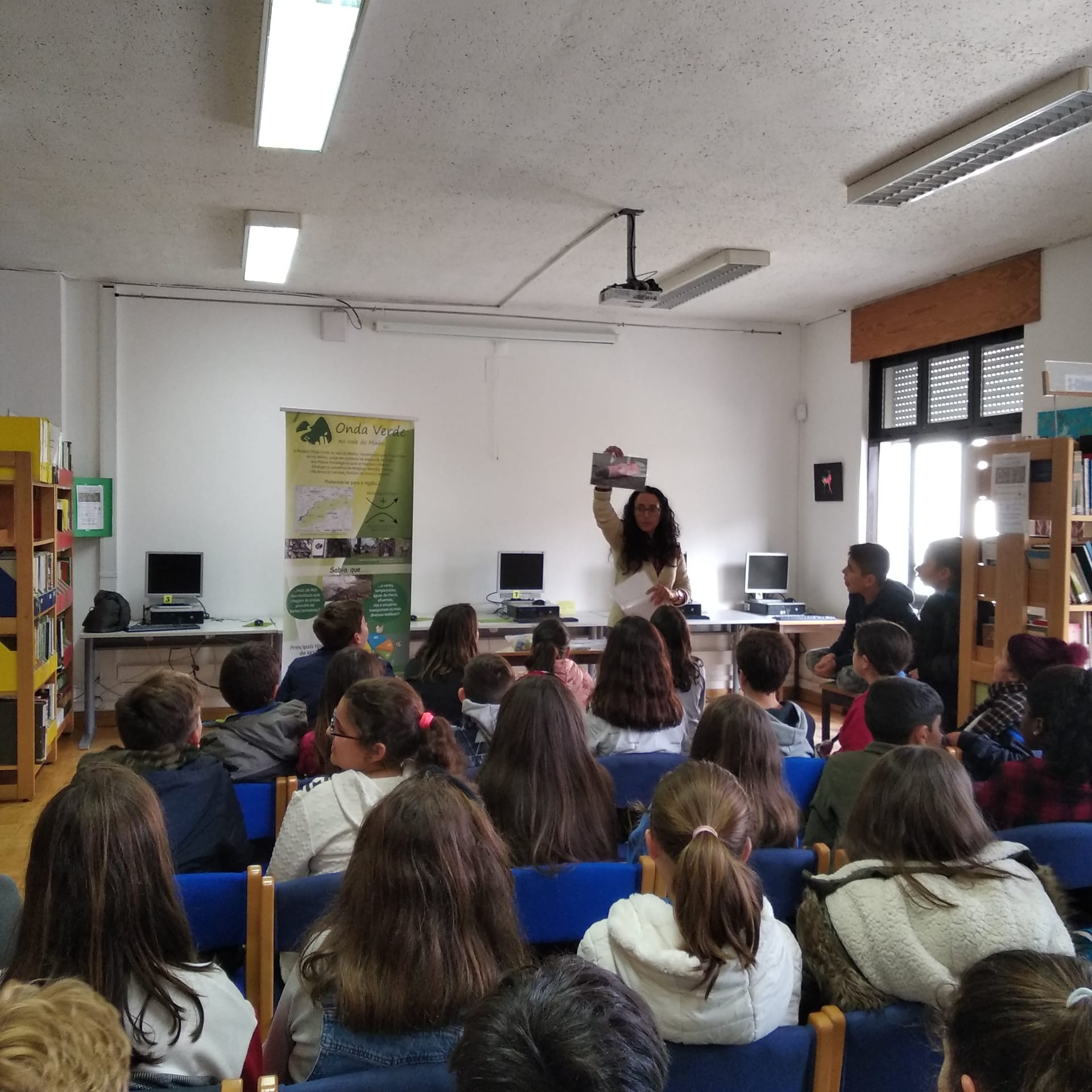 Sessão sobre o desafio Desperdício Zero na escola de Vila Nova de Cerveira